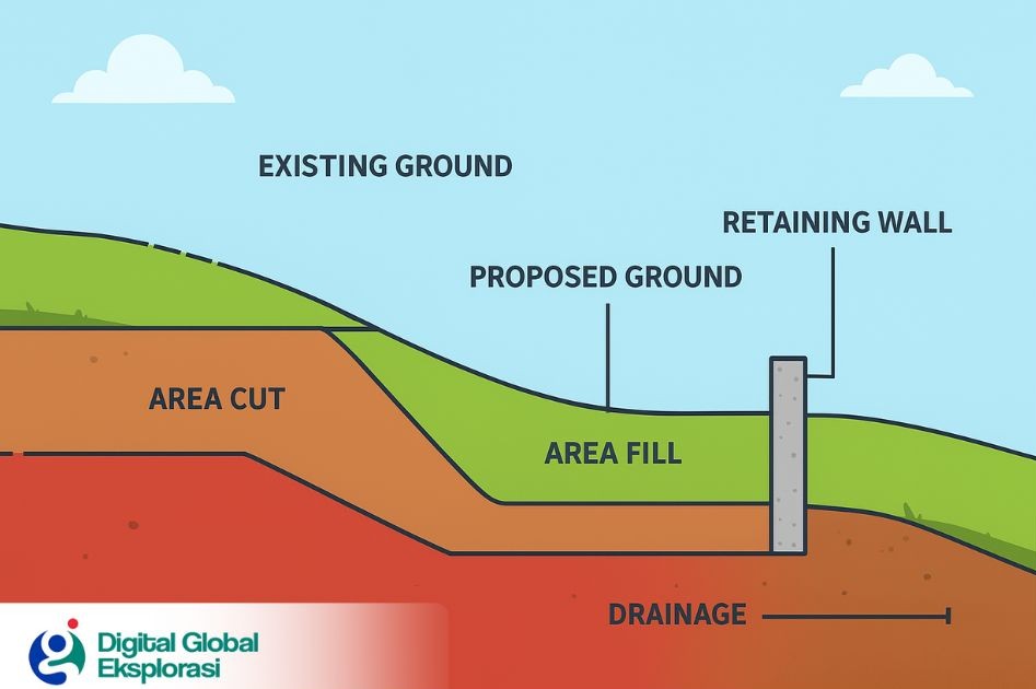 Pemotongan Tanah untuk Lahan Miring di Depok, ini Detailnya