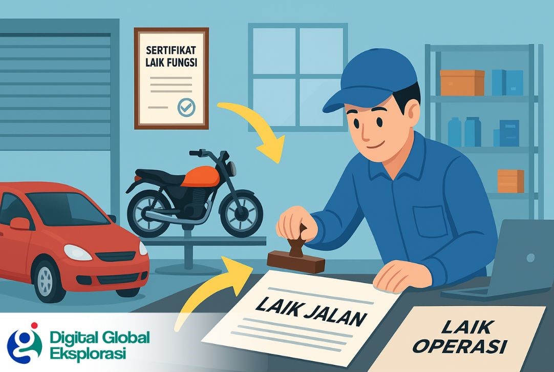 Jasa Sertifikat Laik Fungsi Bengkel Motor dan Mobil di Palembang, Global Ekpslorasi Pilihannya