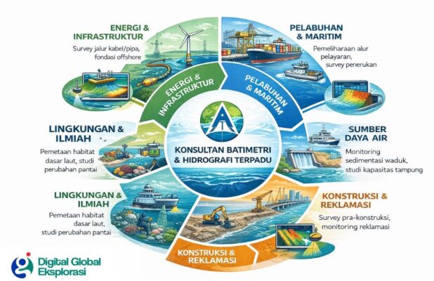 Jasa Batimetri Lengkap oleh Konsultan Pemetaan, Kami Rekomendasinya