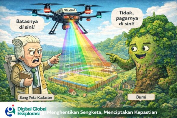 Jasa Pemetaan Kadaster dengan Drone LiDAR, PT. Digital Global Eksplorasi Pilihannya