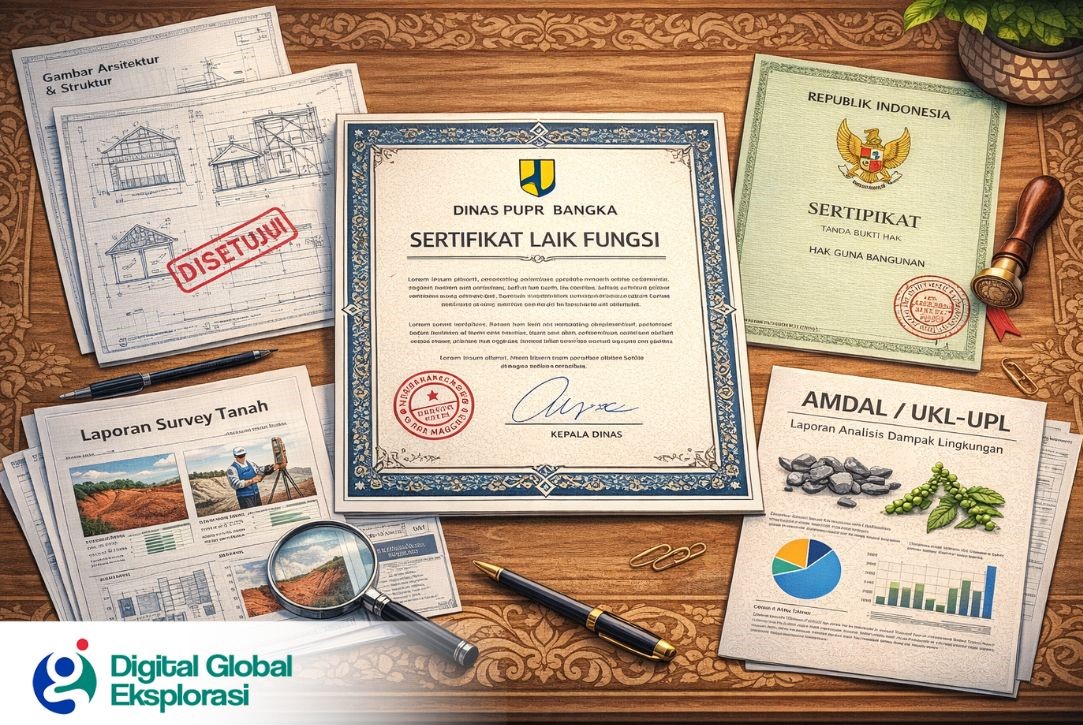 Jasa Sertifikat Laik Fungsi Untuk Daerah Bangka, Global Eksplorasi Pilihannya