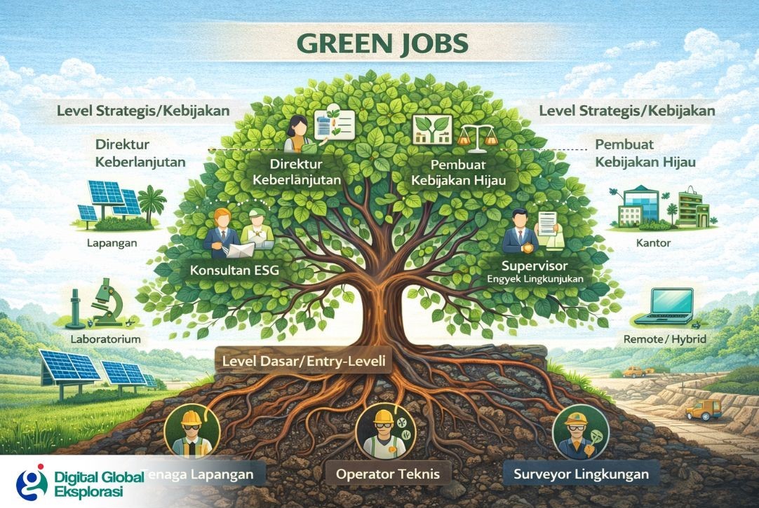 Berapa Gaji Green Jobs di Indonesia, Berikut Berbagai Level Dari Skill, Pengalaman dan Lokasi Kerja Berapa Gaji Green Jobs di Indonesia, Berikut Berbagai Level Dari Skill, Pengalaman dan Lokasi Kerja
