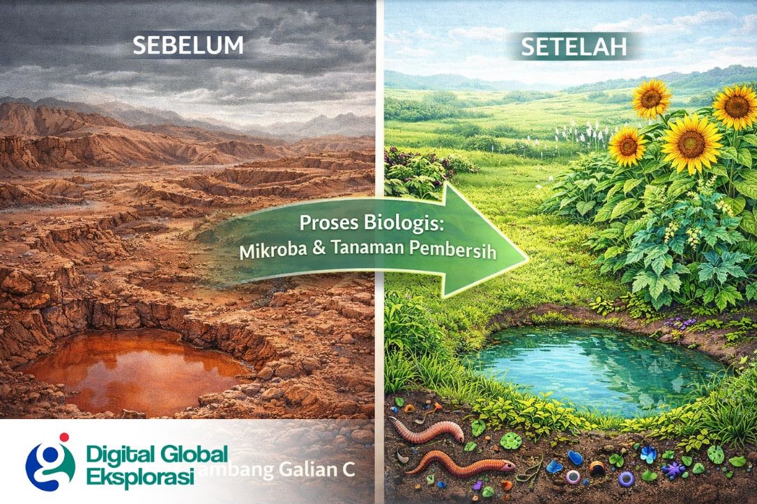 Bioremediasi dan Fitoremediasi untuk Lahan Bekas Tambang Galian C, Berikut Penjelasannya