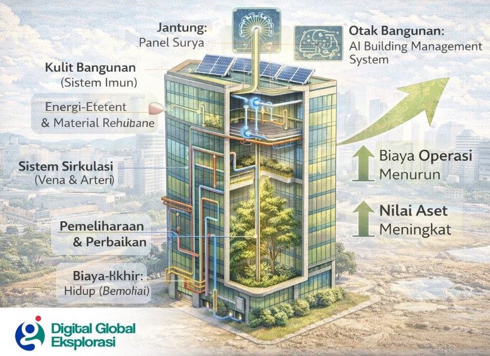 Life Cycle Cost  Dalam Green Construction, ini Perhitungannya Buat Penghematan Jangka Panjang