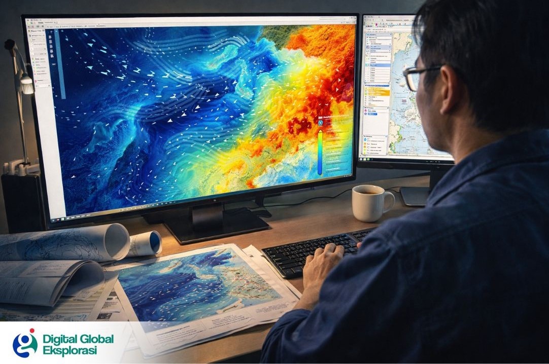 Pembuatan Peta Laut Berbasis Hasil Survei Morfodinamika, ini Penjelasannya