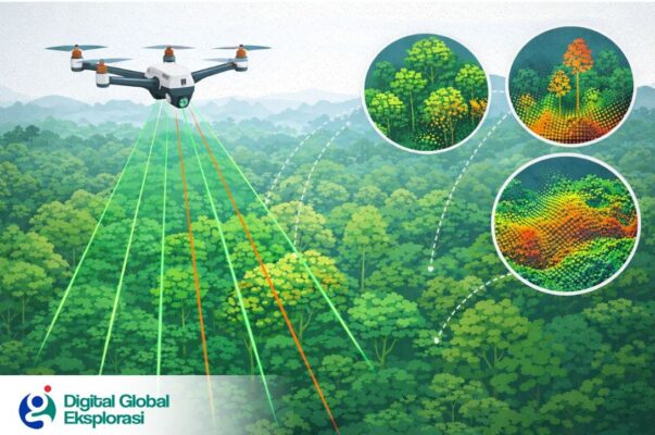 Sistem Drone LiDAR untuk Forestry, Berikut Komponen untuk Pemantauan Tutupan Lahan